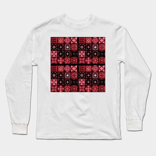 Bandana Patchwork Long Sleeve T-Shirt by DANAROPER